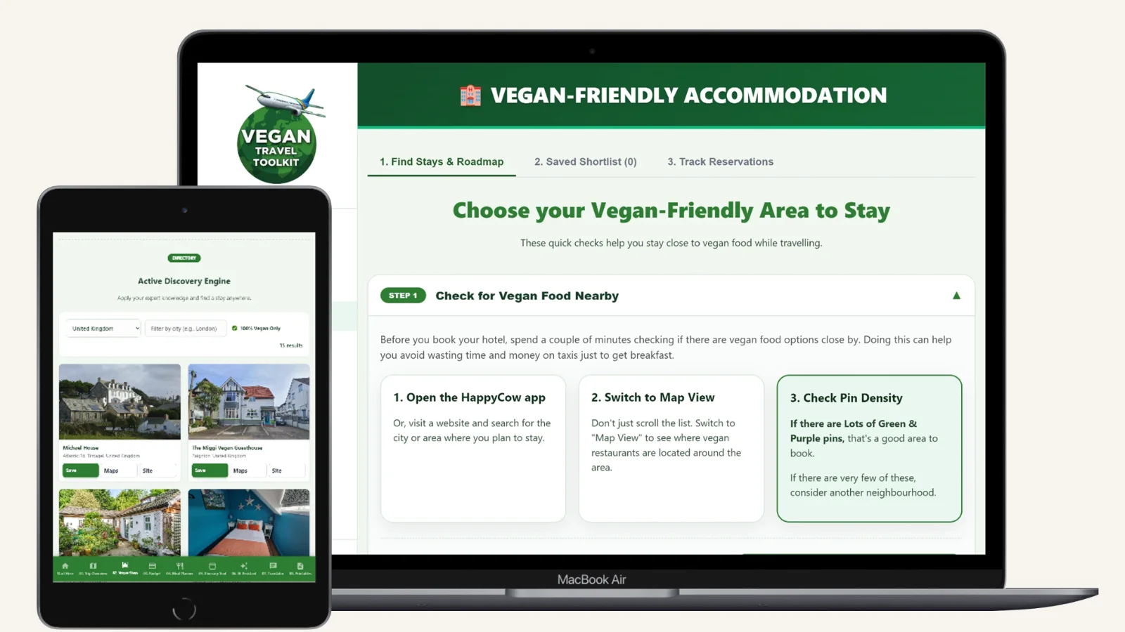 Vegan language cards feature inside the Vegan Travel Toolkit